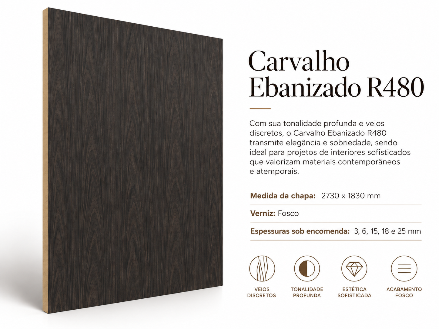 Carvalho Ebanizado R480