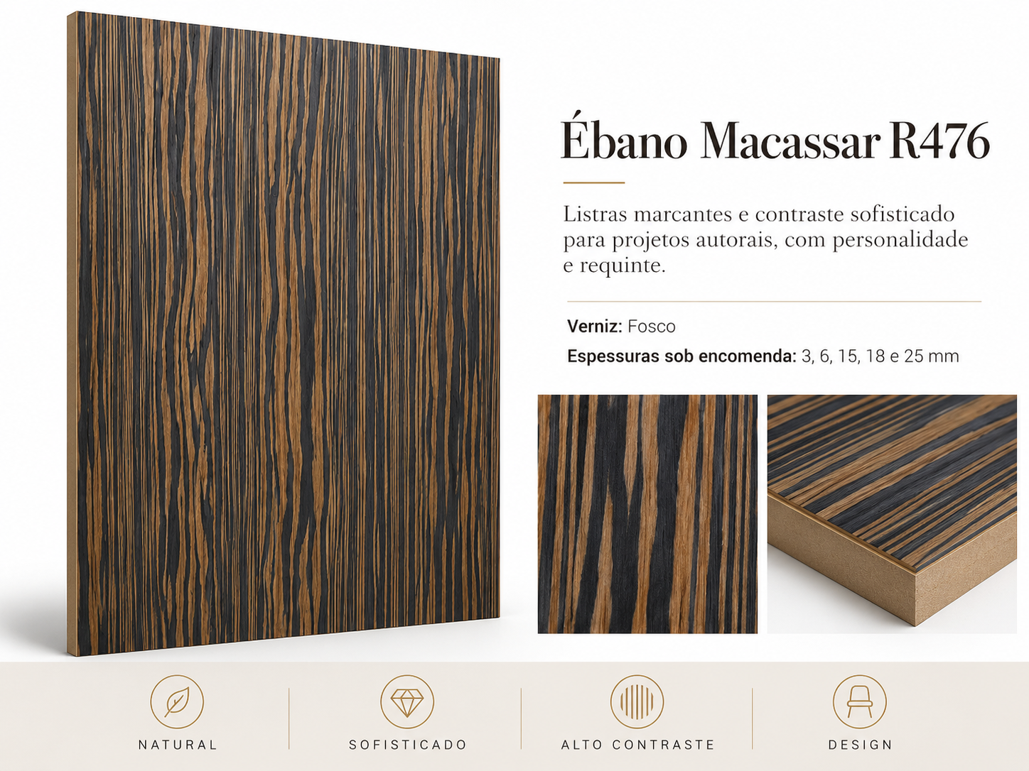 Ébano Macassar